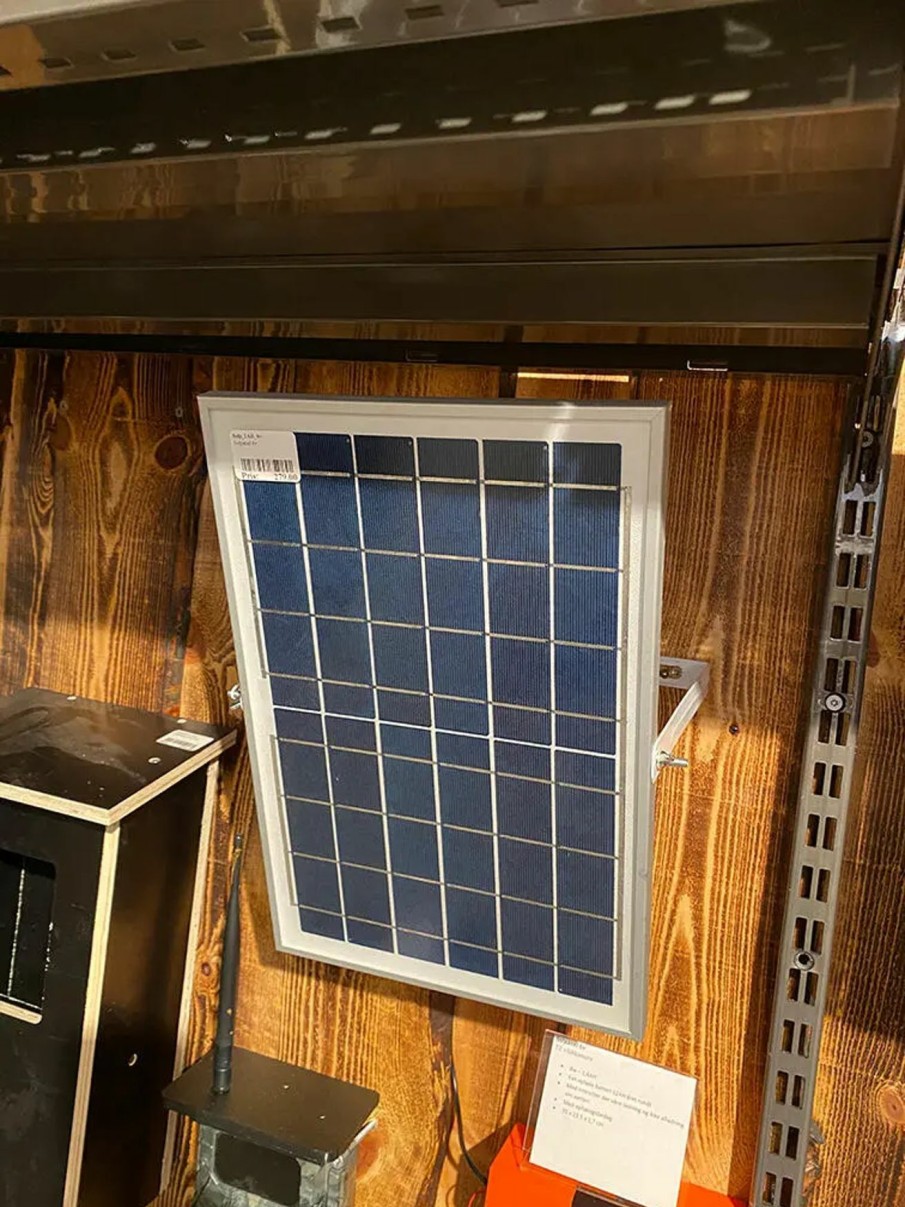 Vildtkamera jagt-jakt | Solpanel 6V - 10W Til Vildtkamera