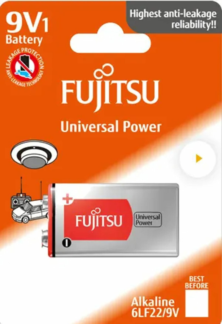 Diverse Jagtudstyr jagt-jakt | Batteri 9V Fujitsu 1 Stk.