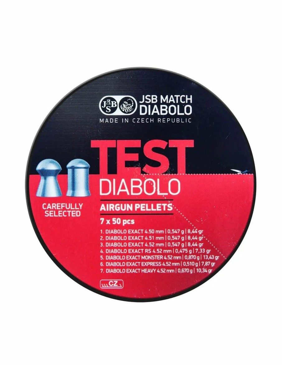 Vaben Tilbehor Og Ammunition jagt-jakt | Jsb Match Diablo Testsaet