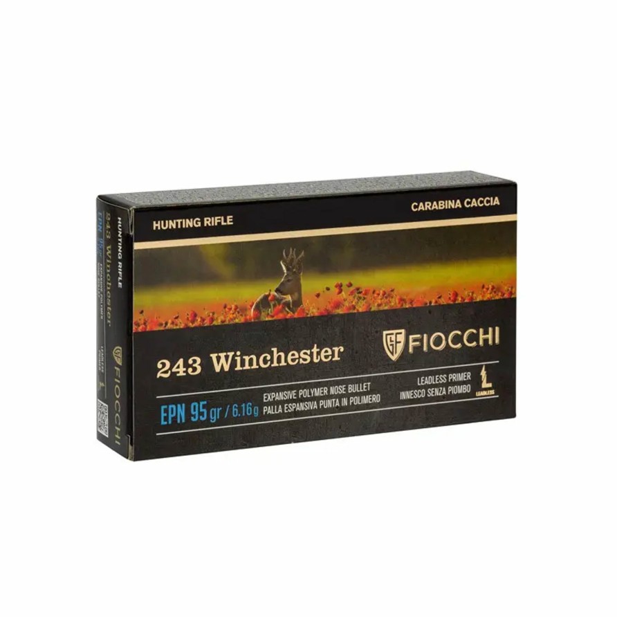 Vaben Tilbehor Og Ammunition jagt-jakt | Fiocchi - 243 Winchester Epn