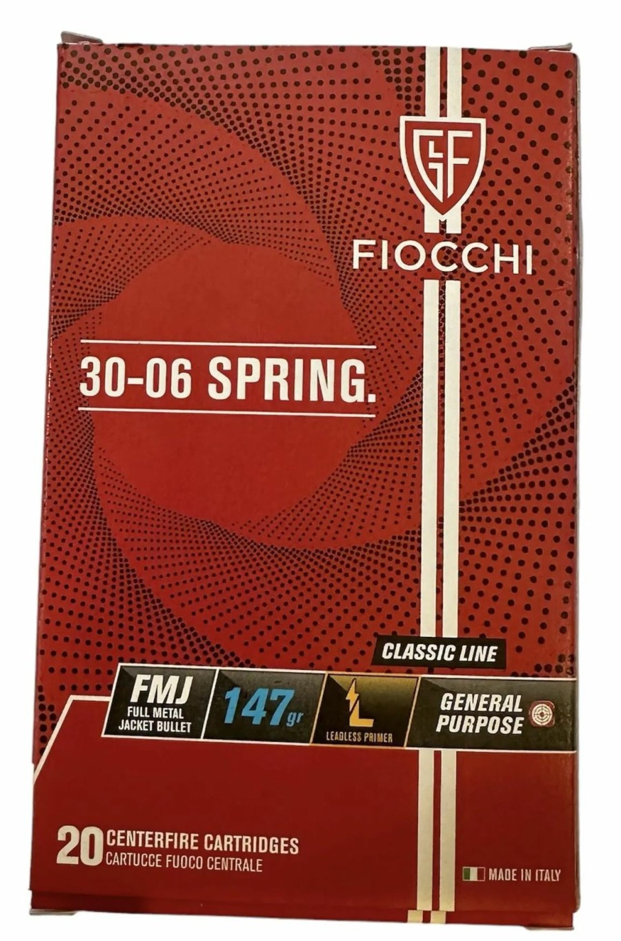 Vaben Tilbehor Og Ammunition jagt-jakt | Fiocchi 30-06 Fmj147Gr. 20 Stk.